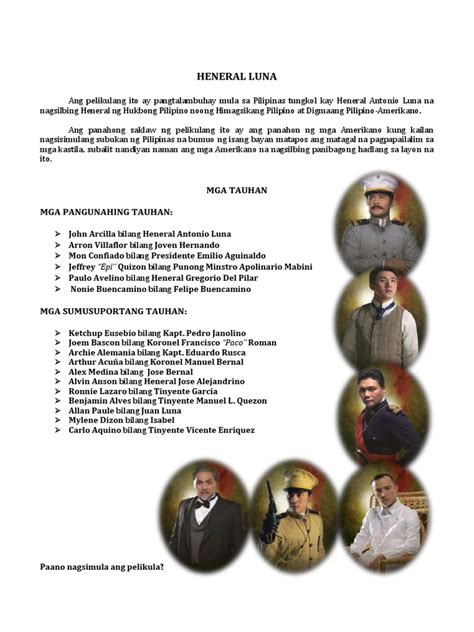 artikulo uno ang hindi sumunod|(PDF) HENERAL LUNA: ANG KULTURA NG .